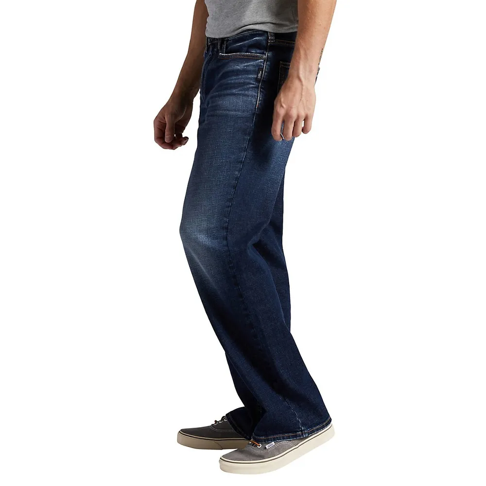 Zac Relaxed Fit Bootcut Jeans