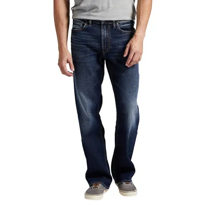 Zac Relaxed Fit Bootcut Jeans