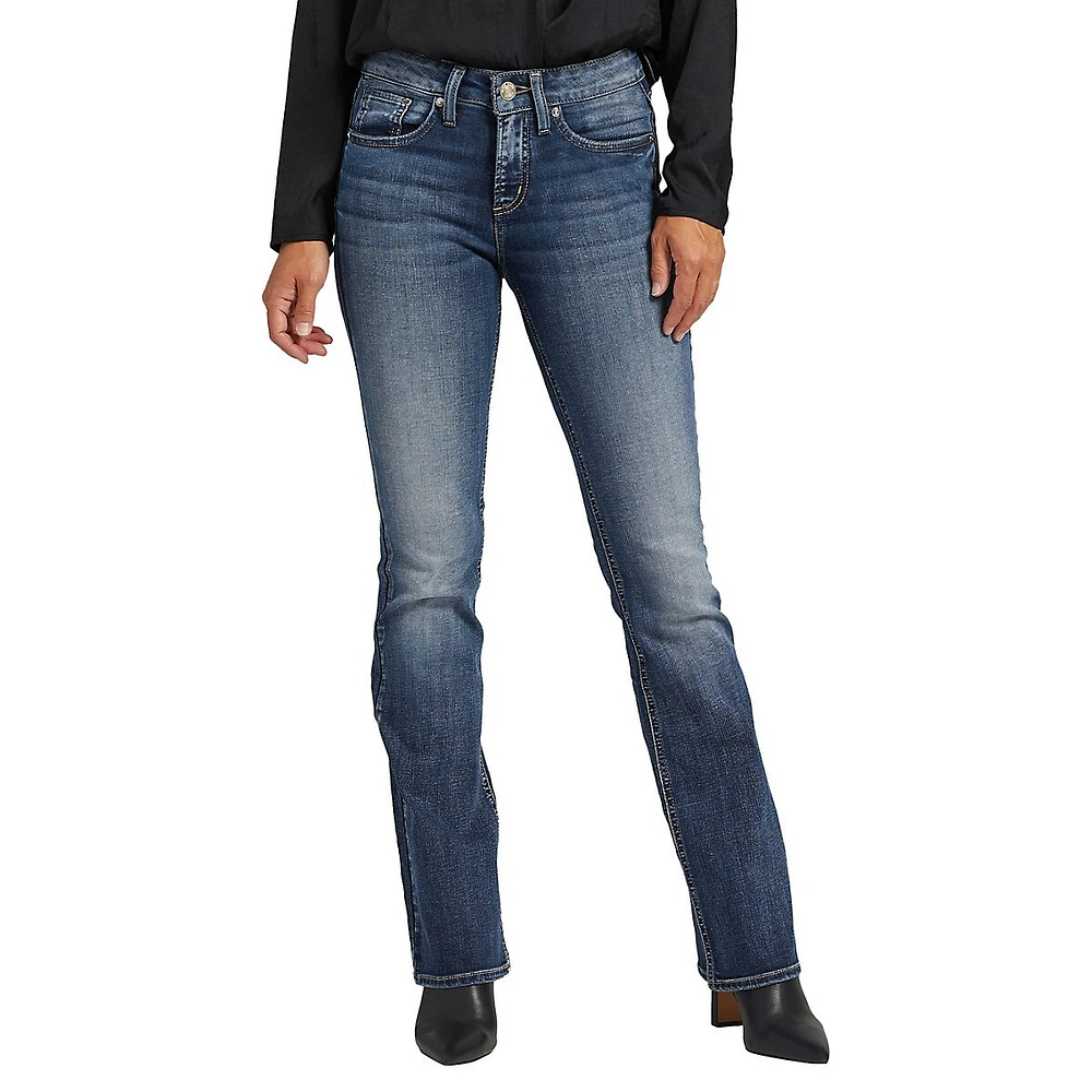 Silver Jeans Co. Suki Mid-Rise Bootcut Jeans