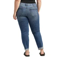 Suki Mid-Rise Straight-Leg Jeans