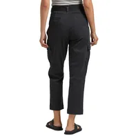 Relaxed Cargo High-Rise Tapered-Leg Pants