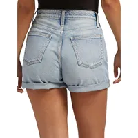 Mom High-Rise Jean Shorts