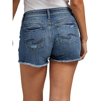 Suki Mid-Rise Denim Shorts