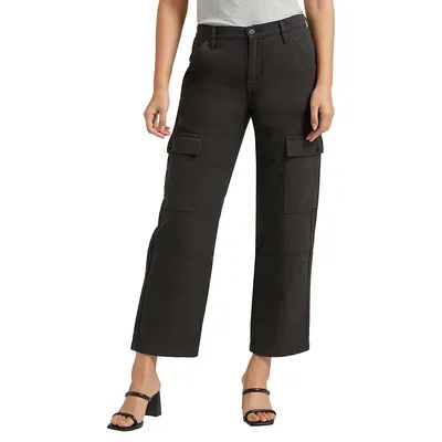 Relaxed Straigt-Leg Cargo Pant