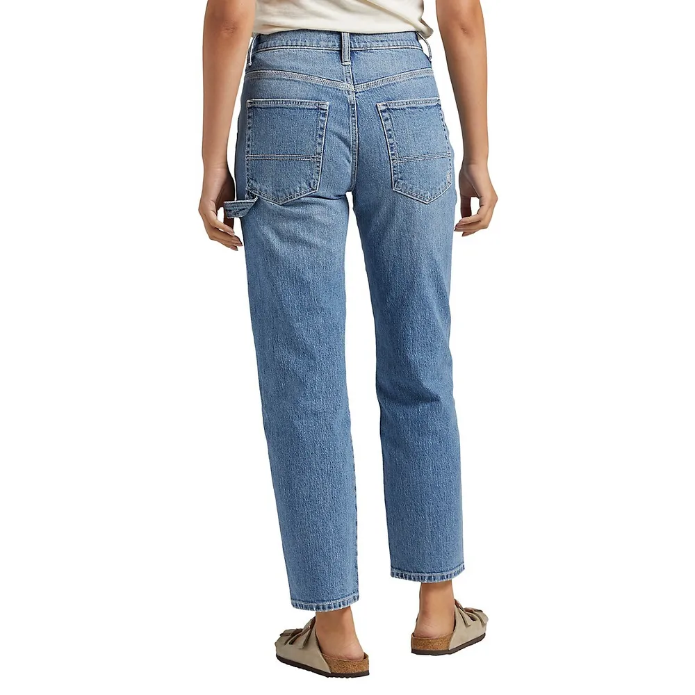 Carpenter High-Rise Straight-Leg Pant