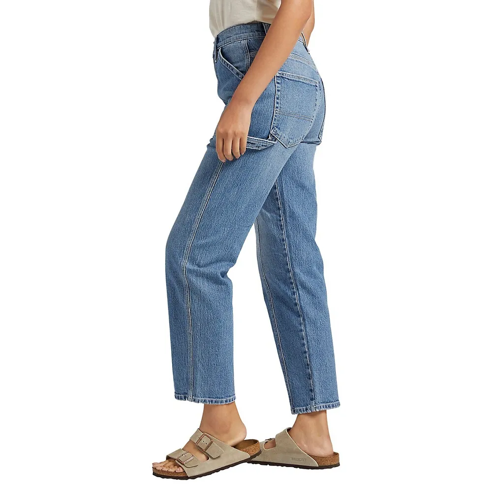 Carpenter High-Rise Straight-Leg Pant