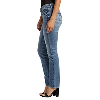 Suki Mid-Rise Straight-Leg Jeans