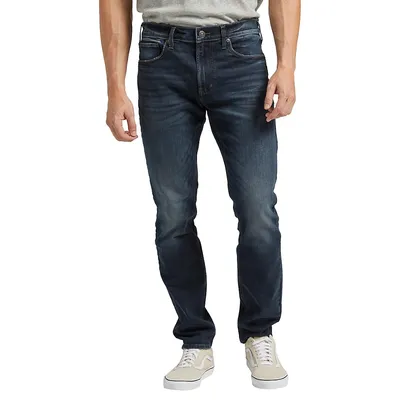Taavi Skinny-Fit Washed Jeans