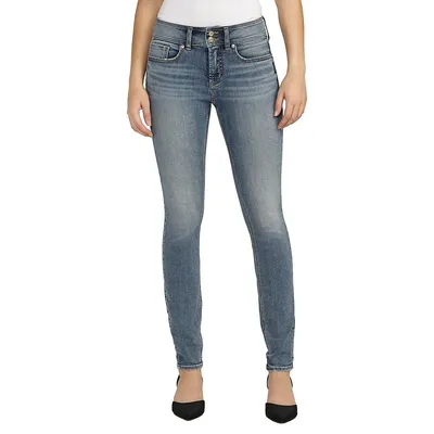 Suki Mid-Rise Skinny Jeans