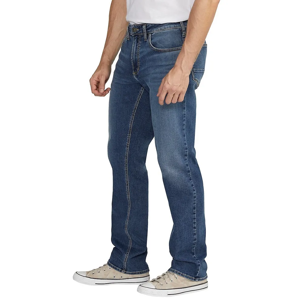 Grayson Classic-Fit Straight-Leg Jeans