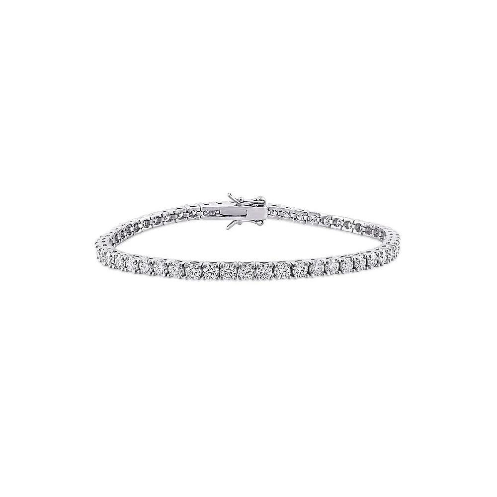 Sterling Silver Tennis Bracelet