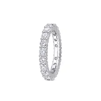 Sterling Silver Eternity Band Ring