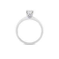 Sterling Silver Solitaire Ring