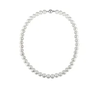 Freshwater 9-10mm Pearl and Sterling Silver Necklace