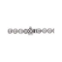 14K White Gold & Diamond Tennis Bracelet