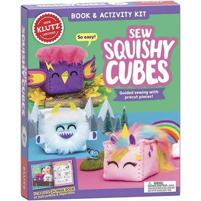 Sew Squishy Cubes Craft Kit