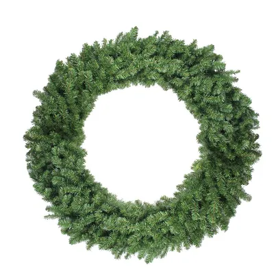 Canadian Pine Artificial Christmas Wreath, 48-inch, Unlit