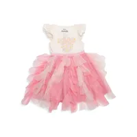 Little Girl's Disney Minnie Floral Tutu Dress