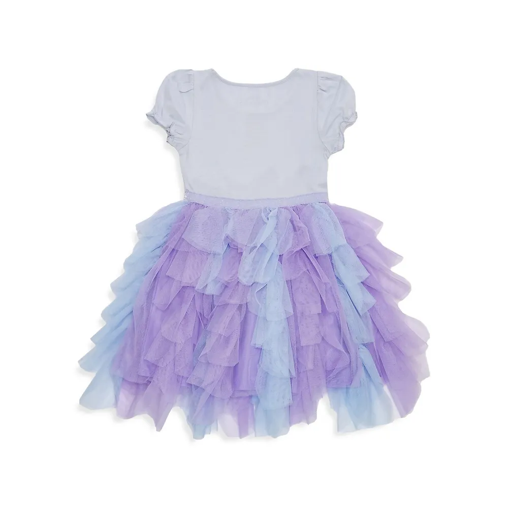 Little Girl's Disney Sheshell Ariel Dress