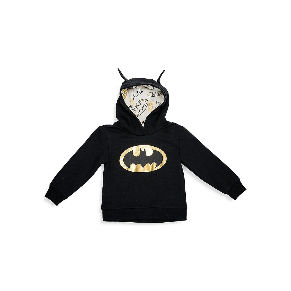 Litlle Boy's DC Comics Batman Sketch Hoodie