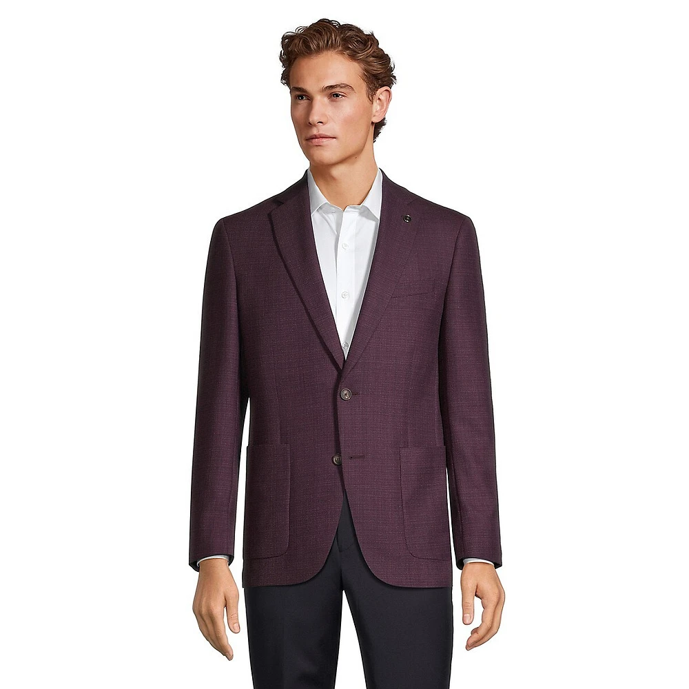 Joy Modern-Fit Super 100's Wool Blazer