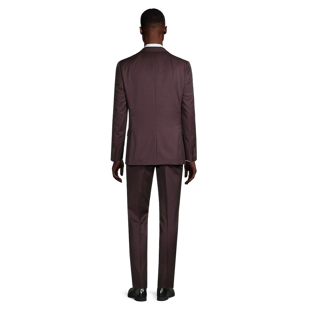 Jake Modern-Fit Super 100s Wool Suit