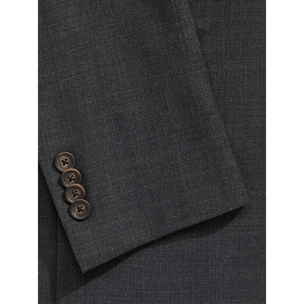 Jake Modern-Fit Super 100's Wool Sharkskin Suit