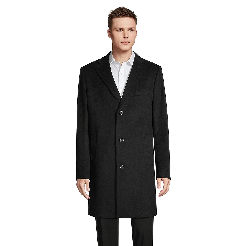 Wes Wool-Blend Dress Coat