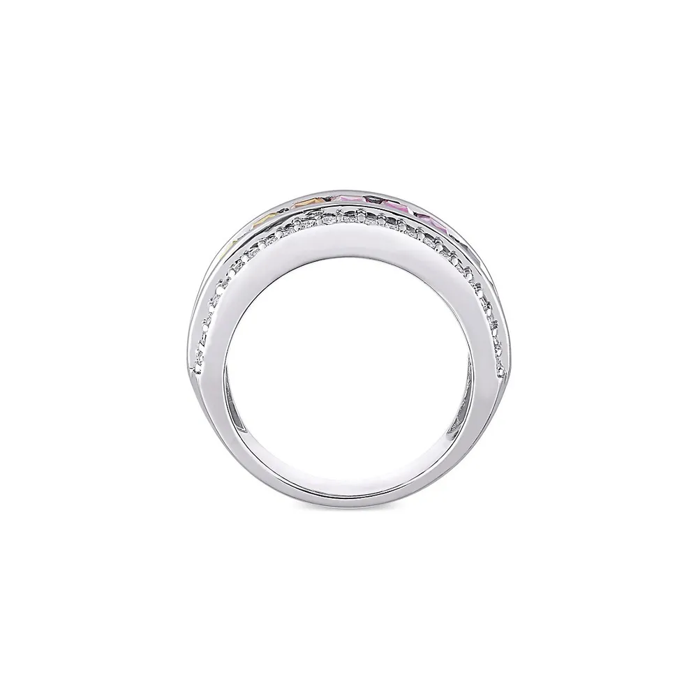 Eternity Sterling Silver Band Ring