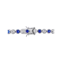 Sterling Silver Tennis Bracelet