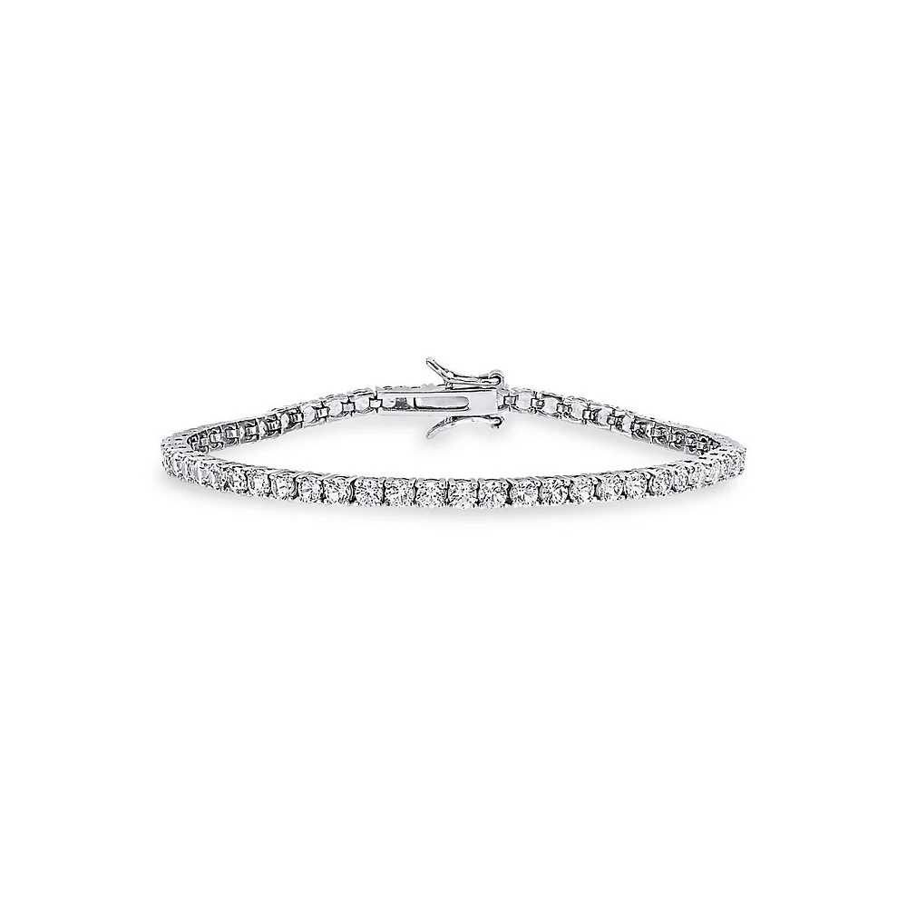 Sterling Silver Tennis Bracelet