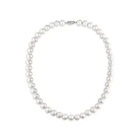 Collier à rangs de perles d'eau douce de culture de 7,5 à 8 mm avec fermoir en argent sterling