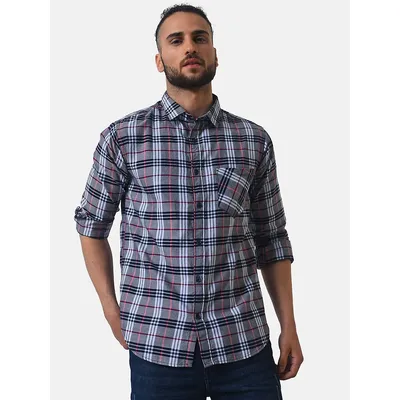 Men Checkered Stylish New Trends Spread Casual Shirt