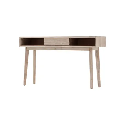 Gia 1-Drawer Acacia Wood Console Table