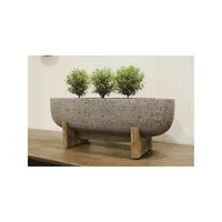 Patio Oval Standing Pot
