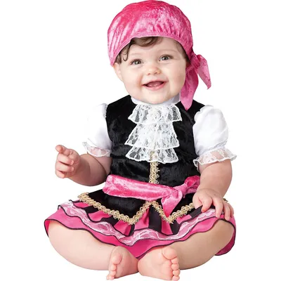 Pretty Little Pirate Baby Costume