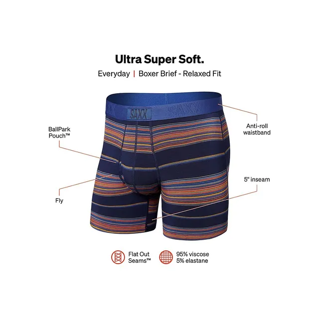 SAXX Underwear Ultra Super Soft Boxer Briefs