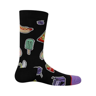 Whole Package Patterned Crew Socks
