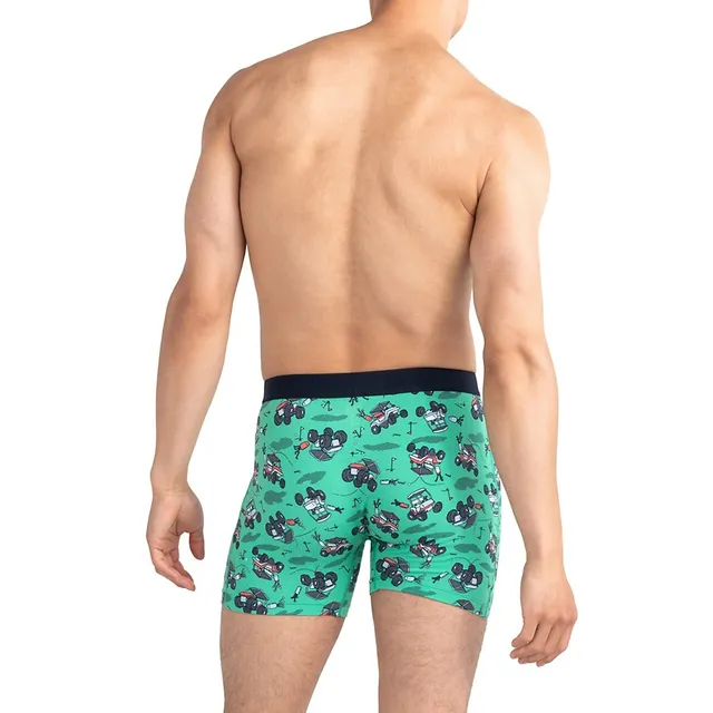 SAXX Underwear Ultra Super Soft Off Course Carts Boxer Briefs