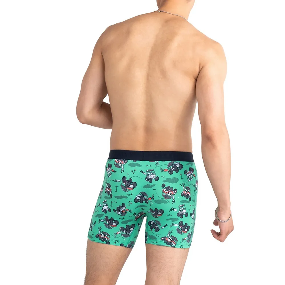 SAXX Underwear Vibe Super Soft Off Course Carts Boxer Briefs