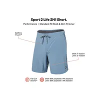 Sport 2 Life 2N1 Shorts