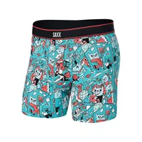 Daytripper Holiday Office Party-Print Relaxed-Fit Boxer Briefs
