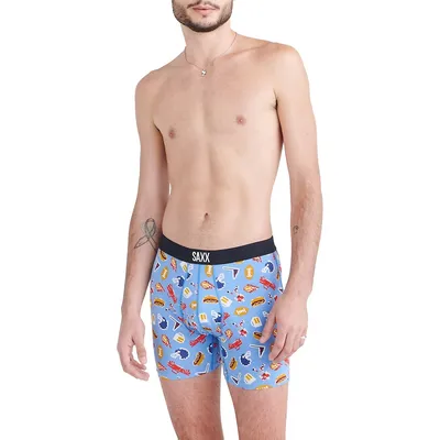 Ultra Super Soft Football Relaxed-Fit Boxer Briefs