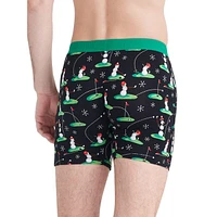 Ultra Super Soft Ho Holes-Print Relaxed-Fit Boxer Briefs