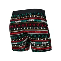 Ultra Super Soft Holiday Sweater-Print Relaxed-Fit Boxer Briefs