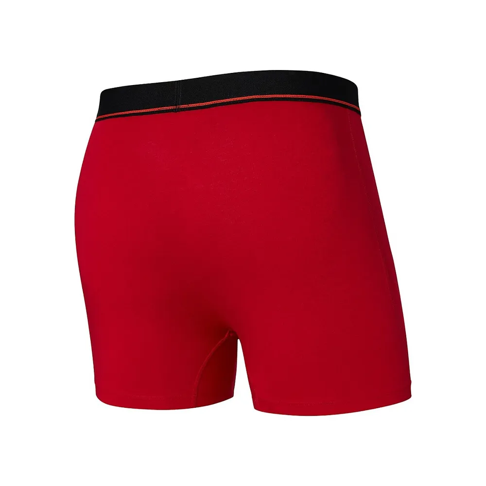 SAXX Men's Underwear - Non-Stop Stretch Cotton Boxer Brief - Import It All