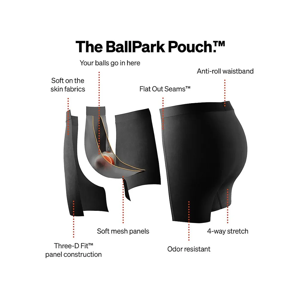 Non-Stop Stretch Cotton Slim-Fit Boxer Briefs
