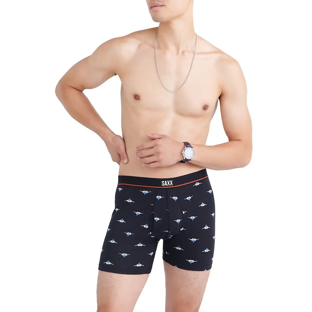 SAXX Underwear Mini Preda Non-Stop Stretch Cotton Boxer Briefs