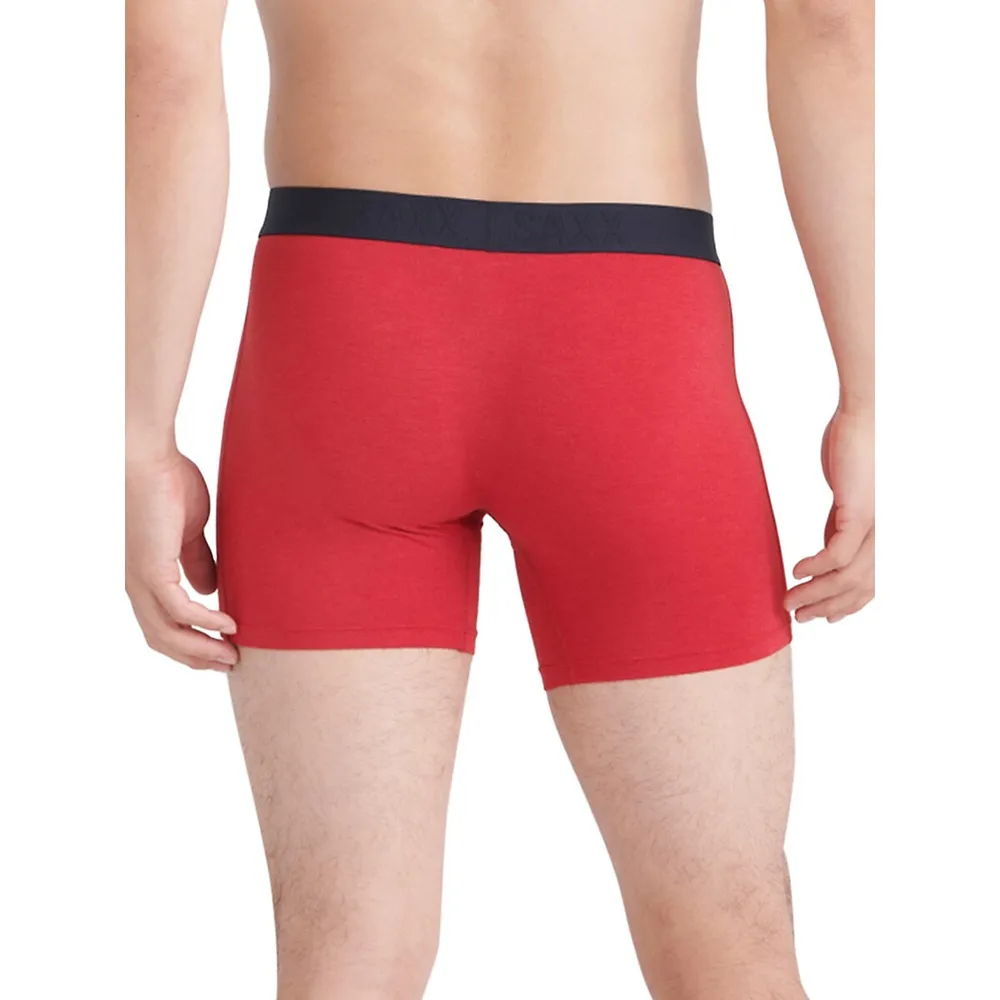 Vibe Super Soft Heathered Slim-Fit Boxer Briefs