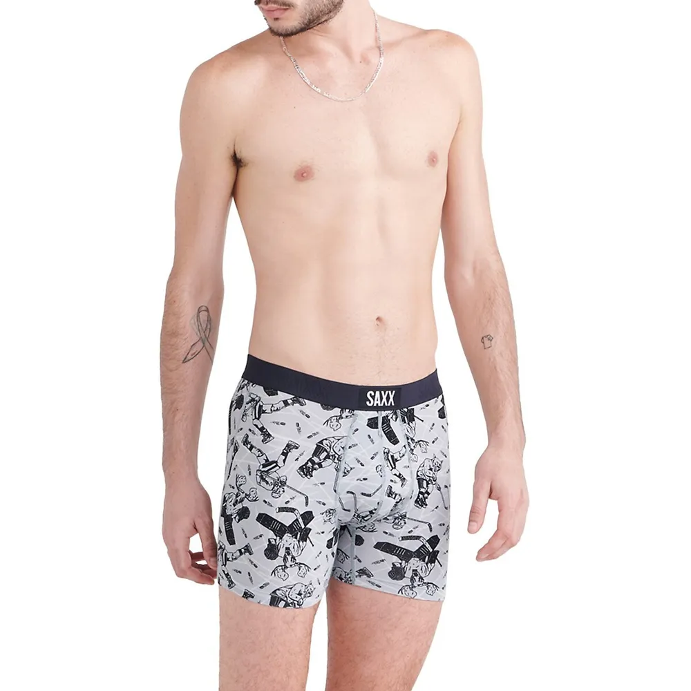 SAXX Men's Vibe Boxer Brief Underwear (large)